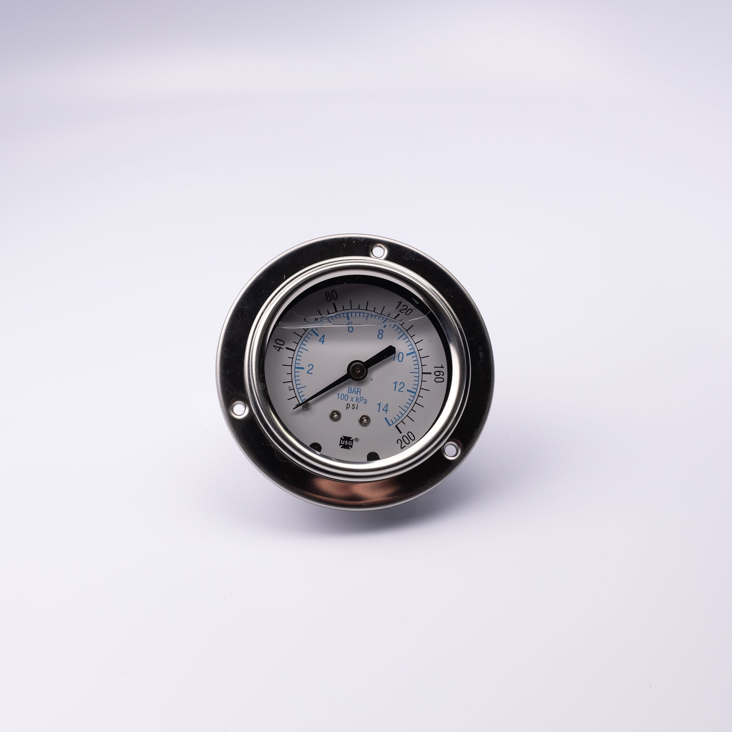 25.911.200 Gauge, 2.5, 1/8 CBM, (0-200 PSI) - Mathers Controls