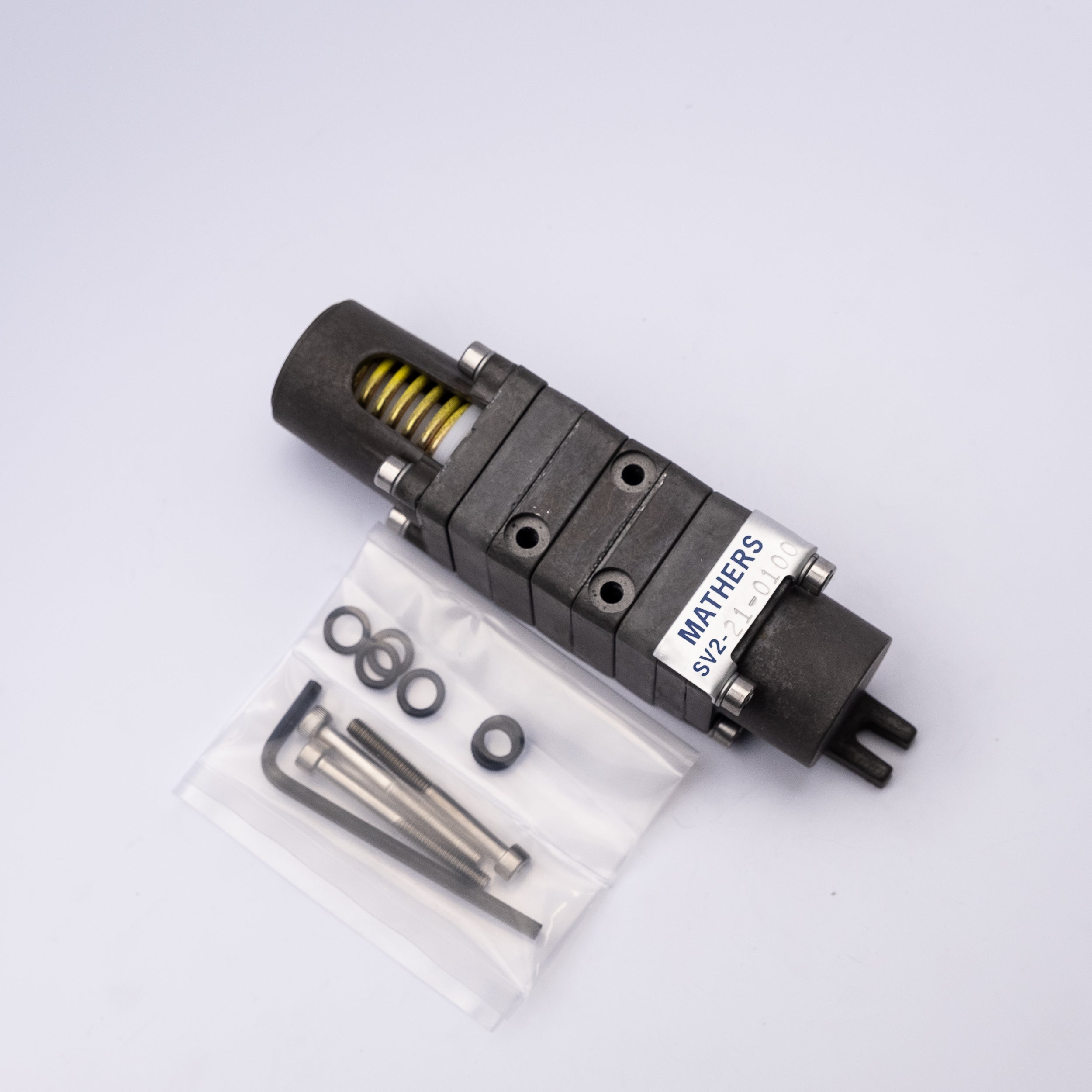 SV2-11-0100-1 Spool Valve (3-Way/S-Ret) Mounted - Mathers Controls