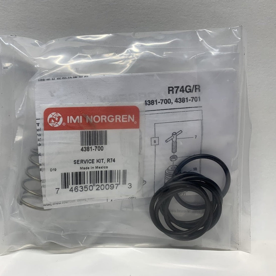 AT11-1101 SERVICE KIT FOR AT11-1100 - Mathers Controls