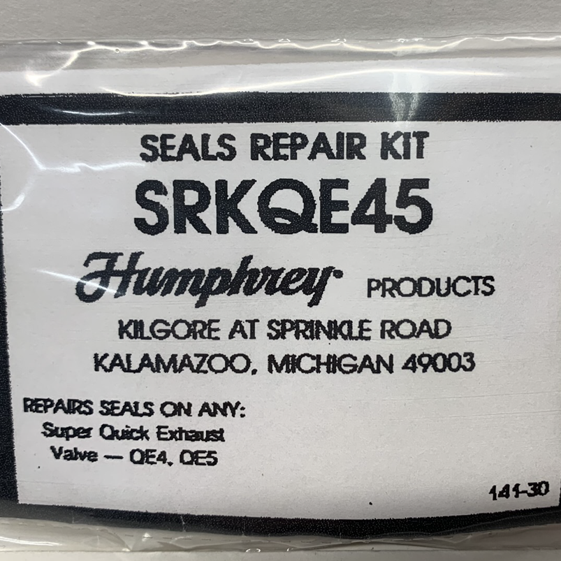 SRK-QE45 SERVICE KIT - QUICK EXHAUST, 4-5 - Mathers Controls