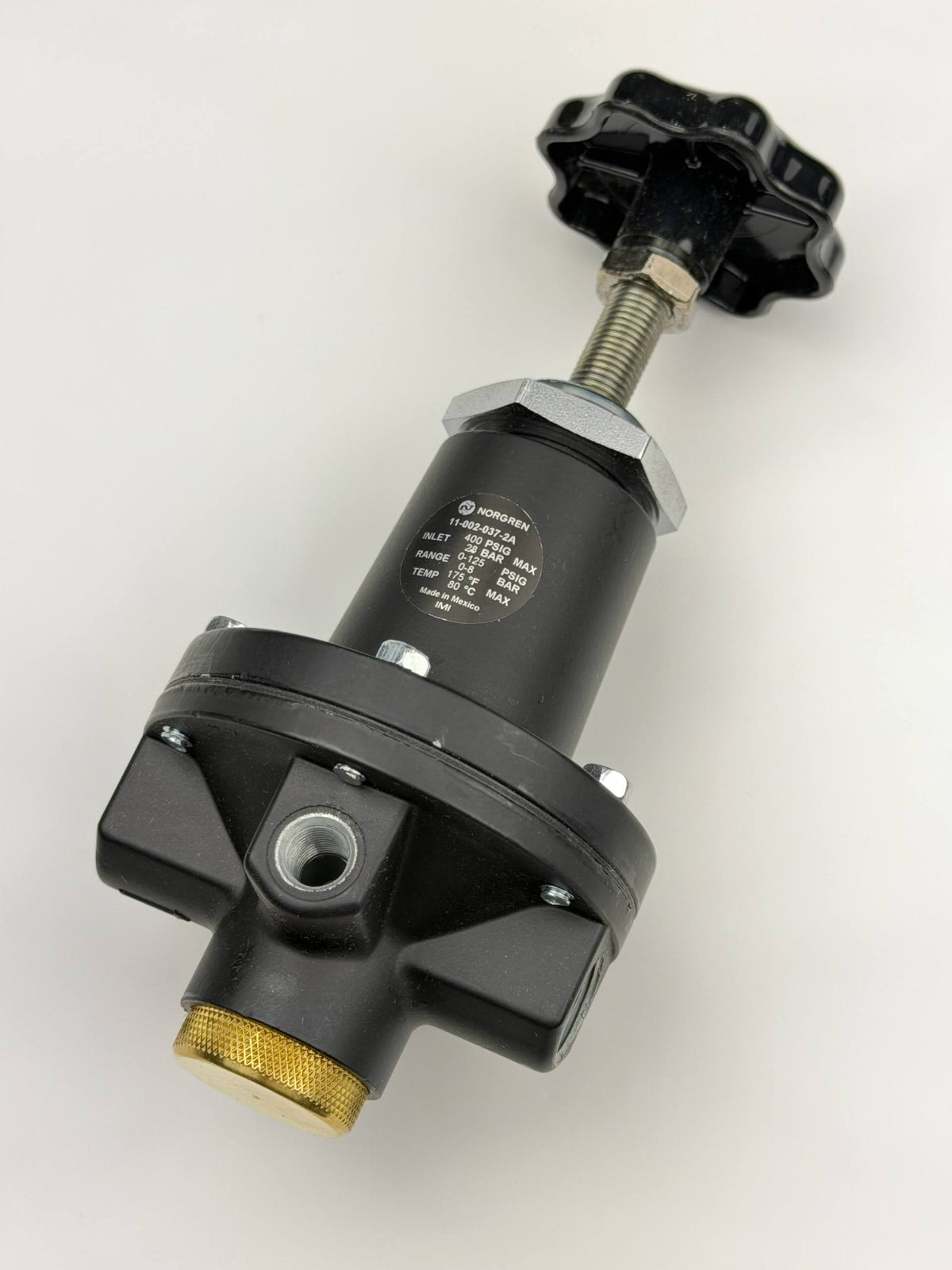 11-002-037-2A RELIEVING PRECISION REGULATOR, NO GAUGE - Mathers Controls
