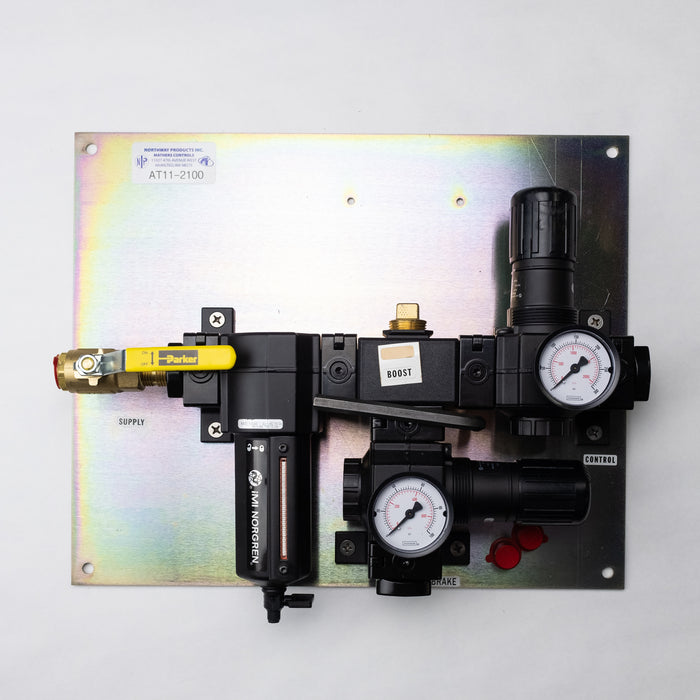 AT11-2100 Air Treatment Panel, Two Regulators