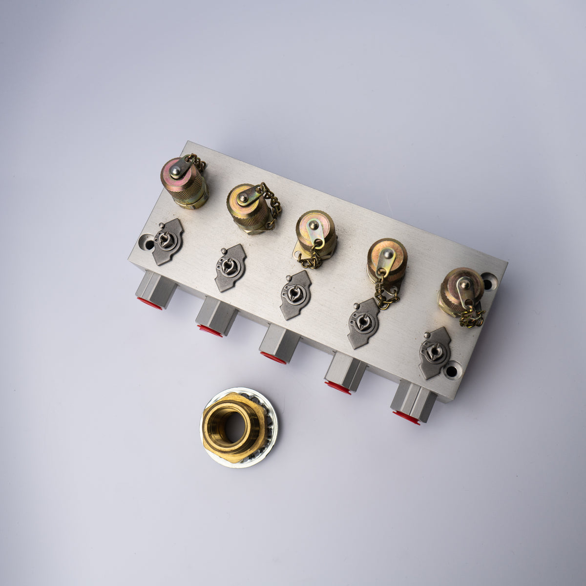 71031 PRESSURE TEST VALVE, FIVE IN, - Mathers Controls